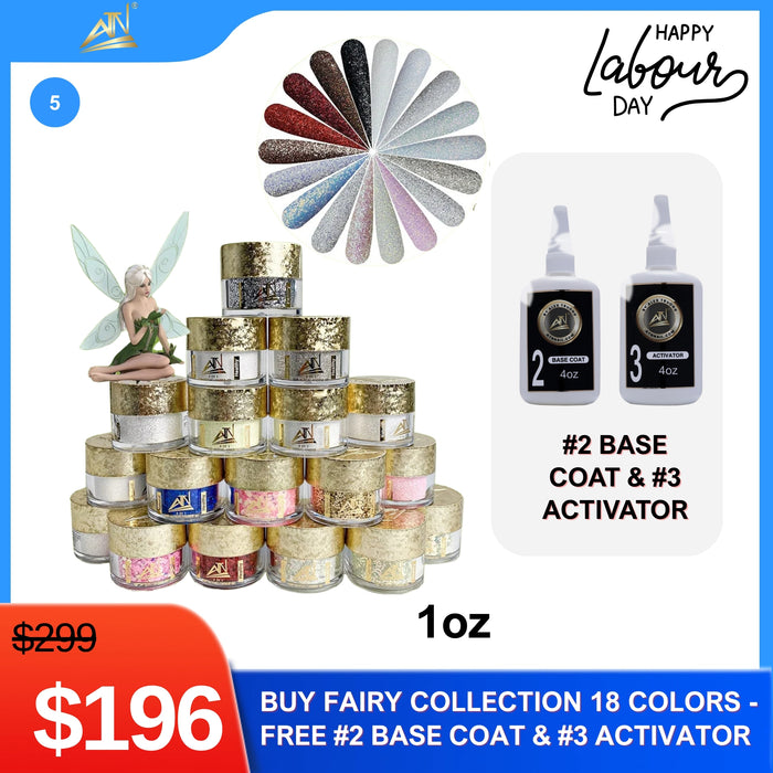 Labor Day - Fairy Collection – 18 Colors (1oz) + Free Base & Activator