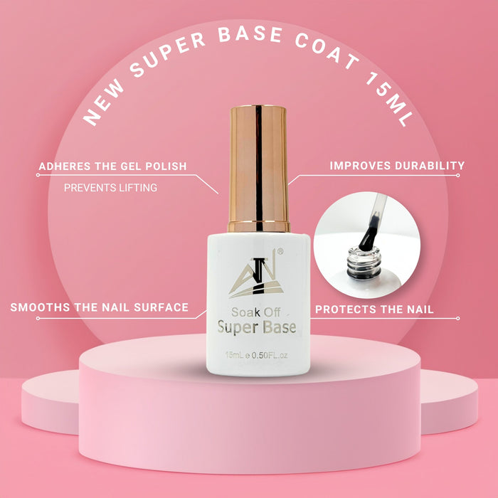 ATN New Base Coat 15ml - 250ml – Strong Adhesion Gel Base