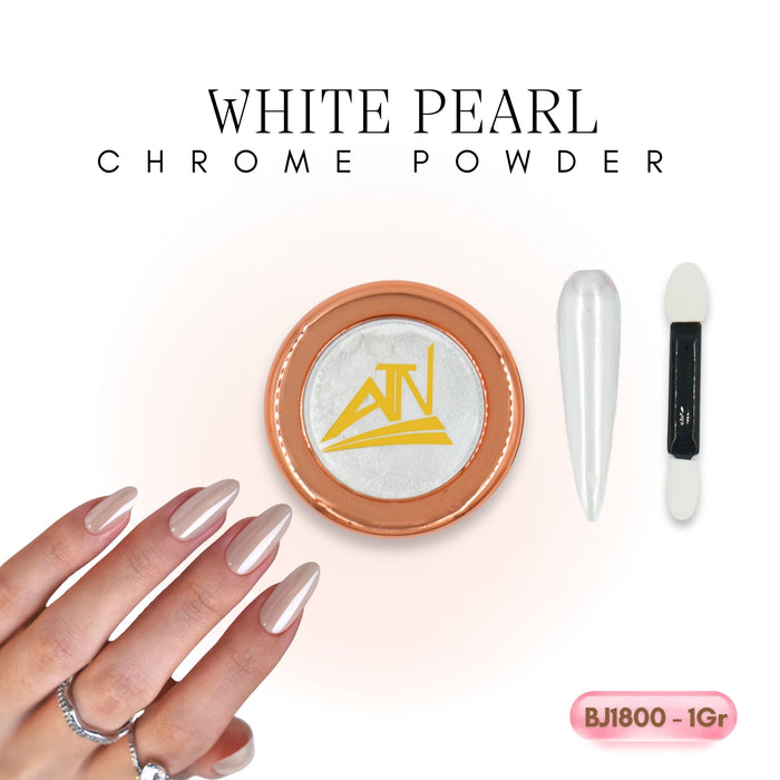 ATN CHROME - WHITE PEARL BJ1800 ( HAILEY BIEBER ) - 1 GRAM
