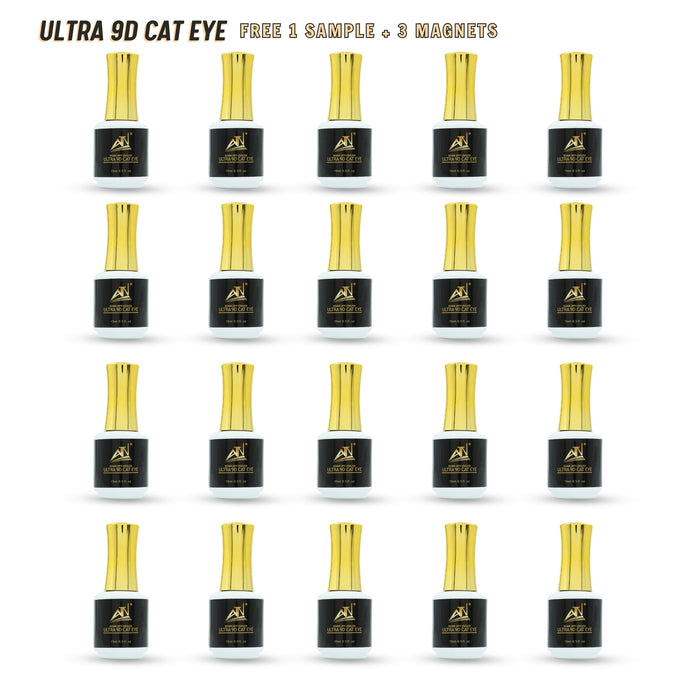 ATN ULTRA 9D CAT EYE GEL POLISH 15 ml | SET 20 Colors