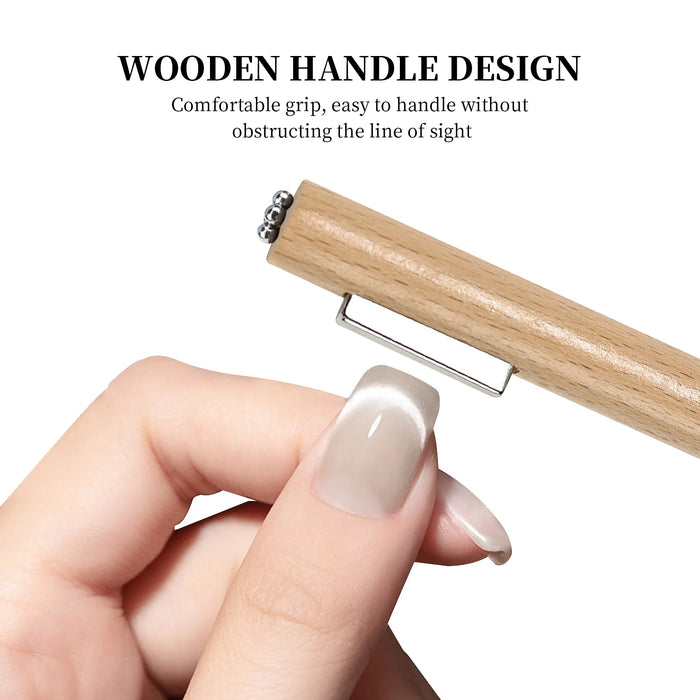 3-in-1 Wooden Magnet for Cat Eye Nails