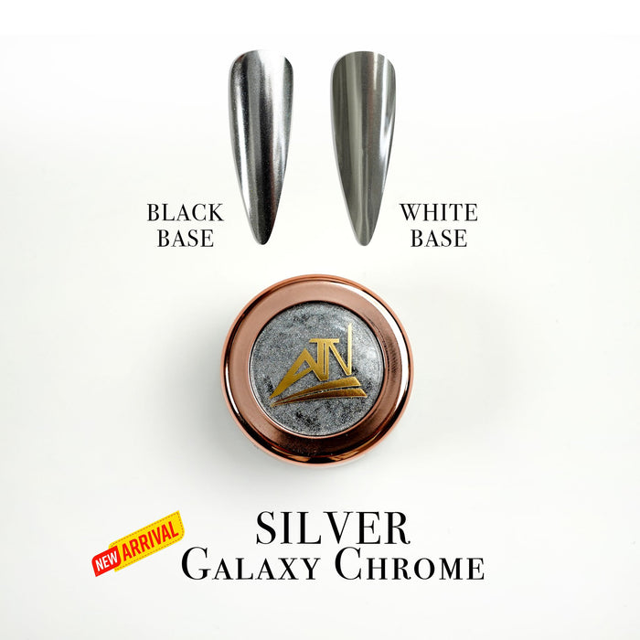 ATN CHROME - GALAXY COLORS  CHROME NAIL POWDER- 0.9 GRAM