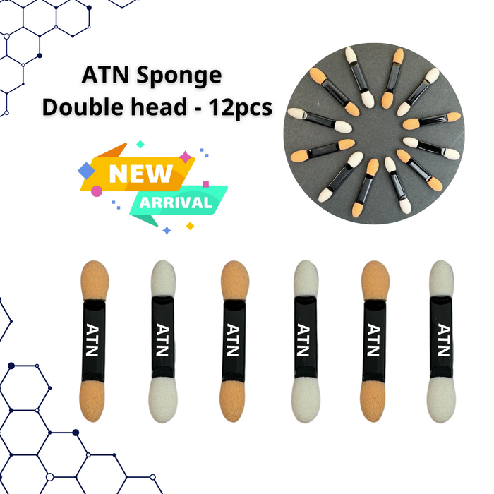 Nail Brush Double Head | CỌ ĐÁNH CHROME 2 ĐẦU