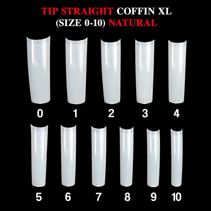 TIP STRAIGHT COFFIN  XL (0-10)