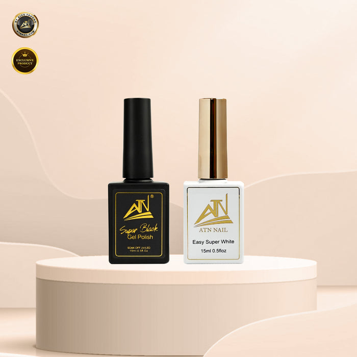 PREMIUM GEL - SUPER BLACK & SUPER WHITE