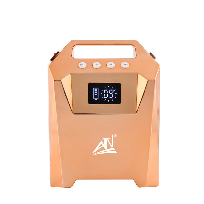 ATN NEW LAMP  ROSE GOLD - Rechargeable Cordless LED/UV Lamp 120W