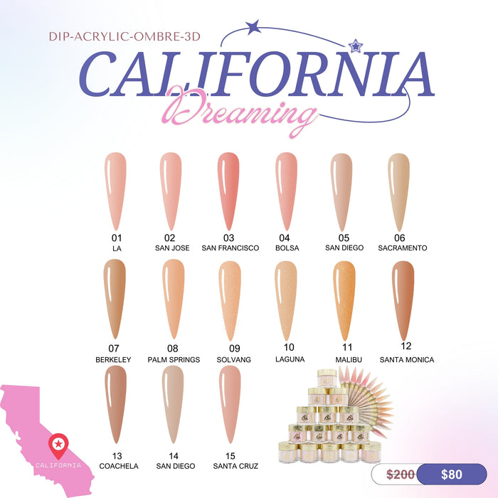 CALIFORNIA DREAM COLLECTION 15 COLORS