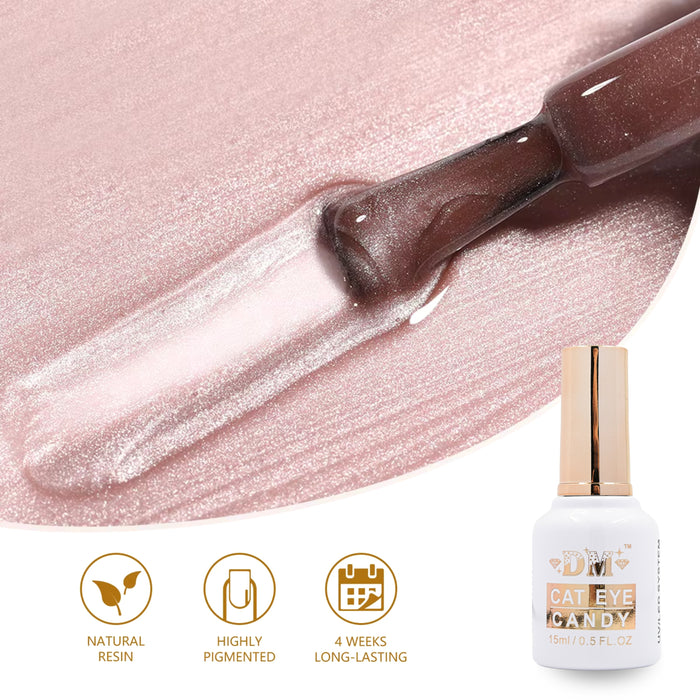 Candy Cat Eye Gel Polish – Set 24 Colors | DM Collection