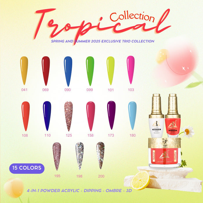 ATN Tropical Collection – Spring/Summer 2025 Nail Trio Set (Powder, Gel & Lacquer)