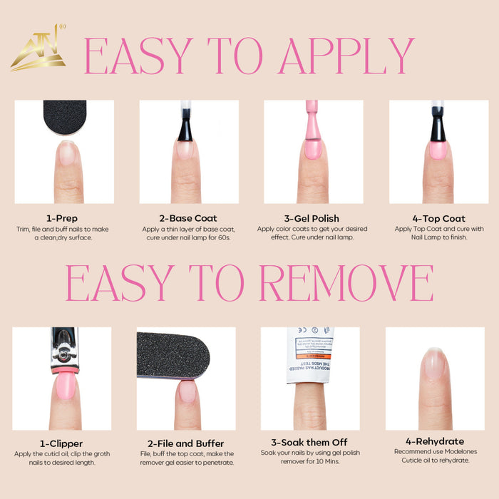 DM Glass Bead Cat Eye Gel Polish Collection - 36 Colors