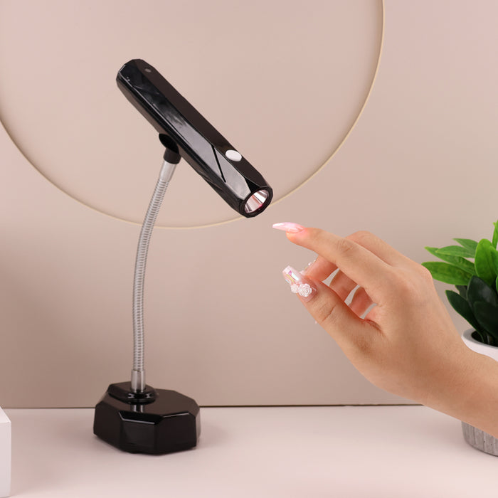 EXTENSION NAIL LAMP - 2-IN-1 HANDHELD MINI FLASH CURE LIGHT - 9W