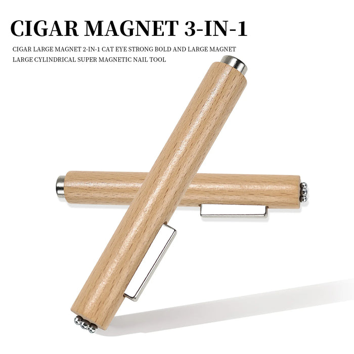3-in-1 Wooden Magnet for Cat Eye Nails