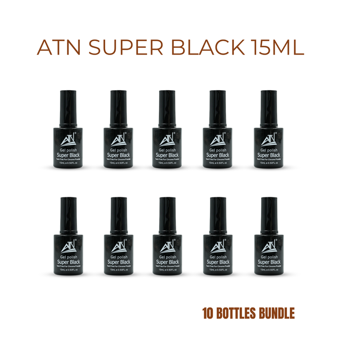 ATN Super Black Gel Polish 15ml – NEW
