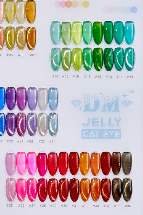 Jelly Cat Eye 36 Colors | DM Collection