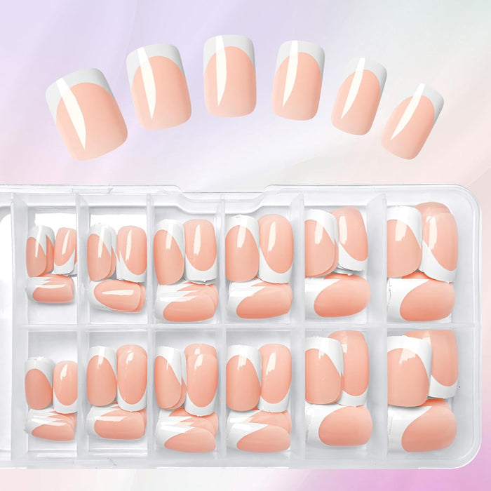 Short Square Nails Tips 120 pcs