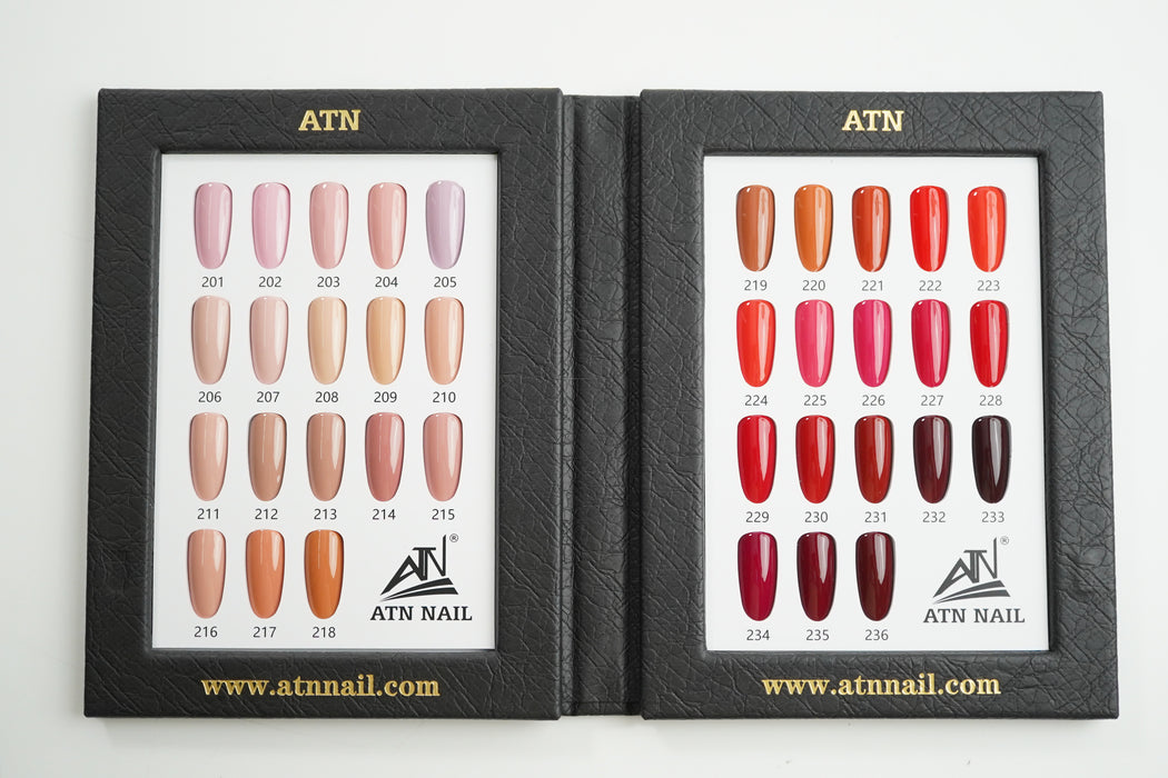 Whole line 36 colors (Gel + Lacquor + Powder) Matching