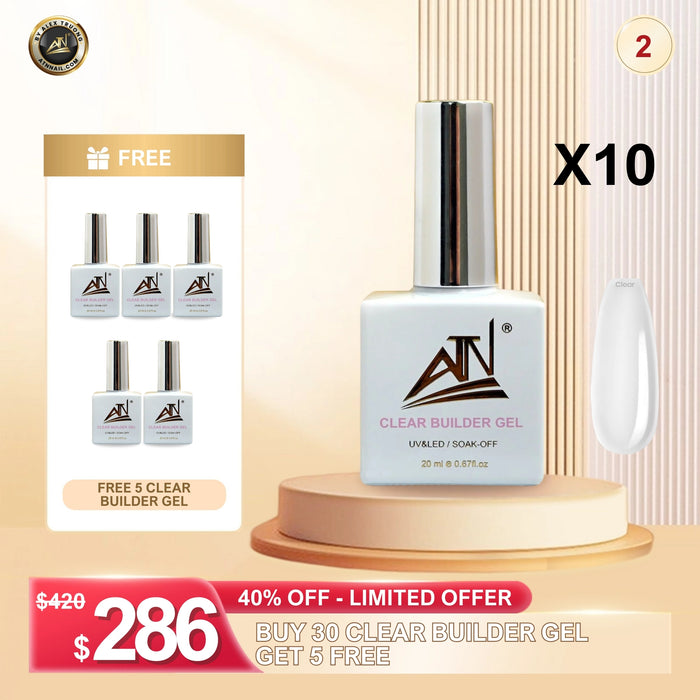 FS0815 – BUY 30 CLEAR BUILDER GEL – GET 5 FREE