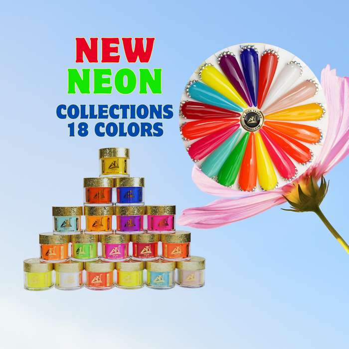 NEW NEON - COLLECTION 18 COLORS POWDER | 2 oz