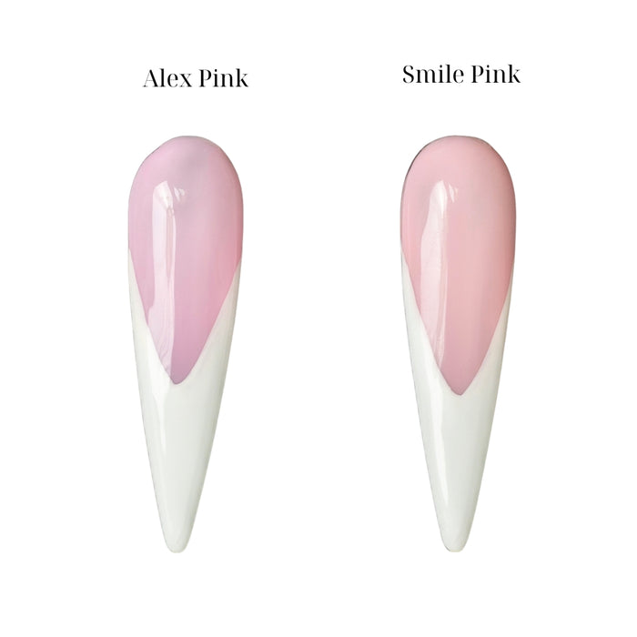GEL - OVERLAY RUBBER GEL - Alex Pink & Smile Pink