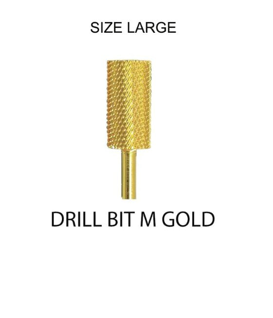 DRILL BITS SET - GOLD- 6pcs
