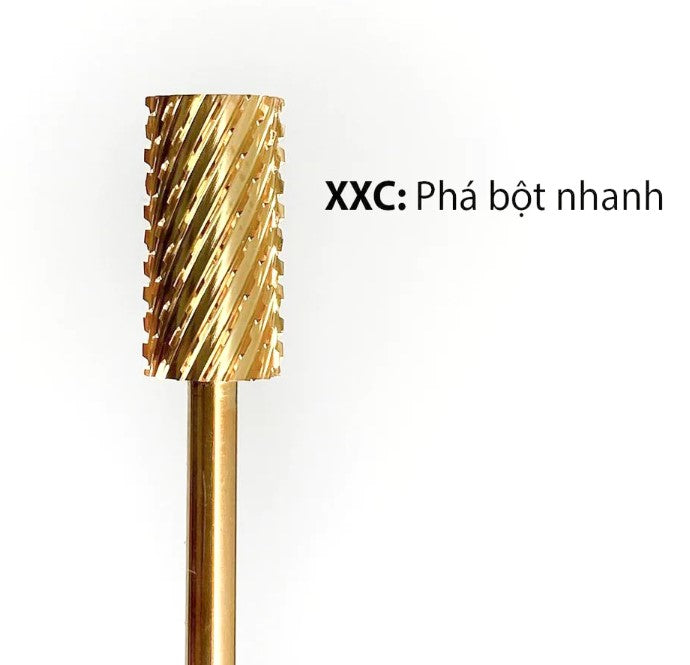 DRILL BITS SET - GOLD- 6pcs