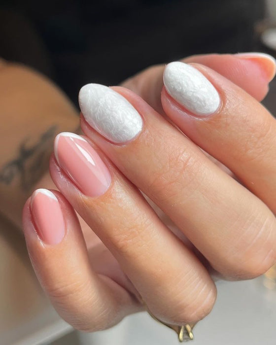 ATN White Pearl Gel 2-in-1 – 15ml | Chrome Base & Pearl Nail Art Gel | No-Wipe Formula | LED/UV Curable