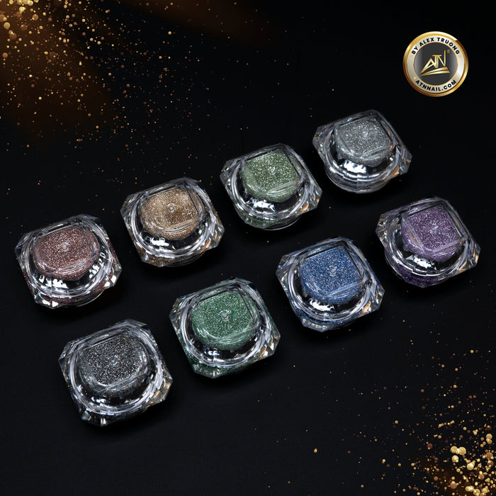 GLITTER -  FLASH DIAMOND GLITTER - 8 COLORS