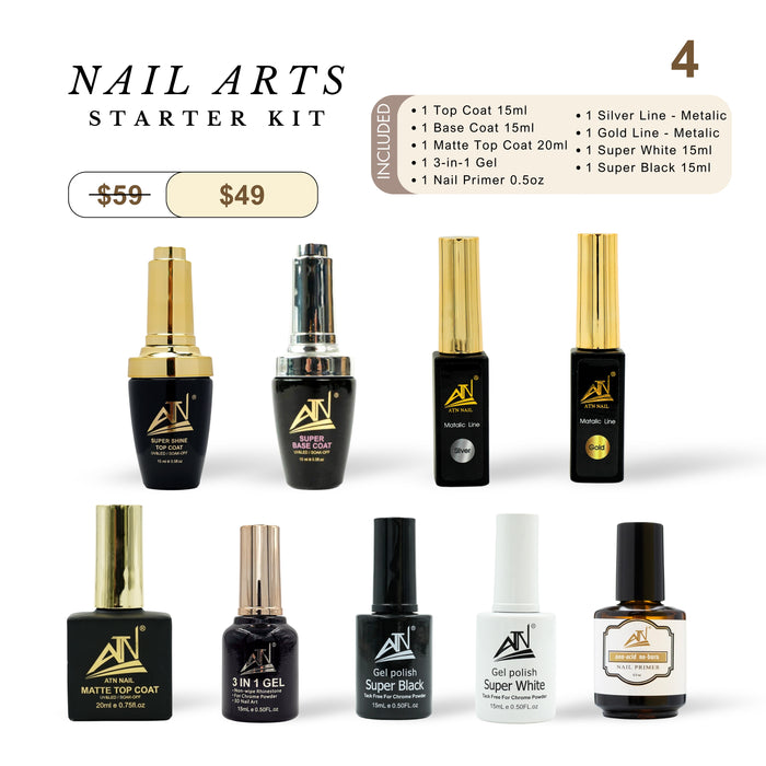 ATN Kit #4 - ATN Nail Arts Starter Kit