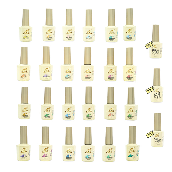 ATN GEL POLISH - PASTEL COLORS | SET 24 Colors