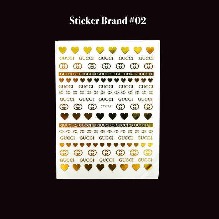 STICKER - BRANDS NAME