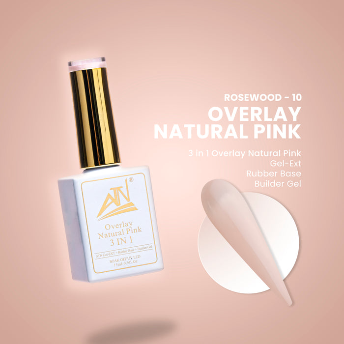 ATN Overlay Natural Pink 3 IN 1 - 14 Colors