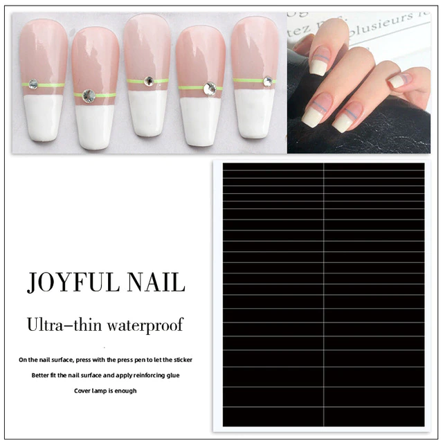 STICKER - Nail Art French Strip | 4 pcs