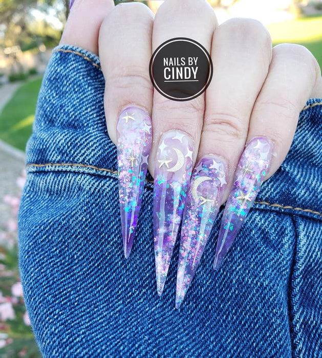 Glitter – 12 Colors Mixed Star