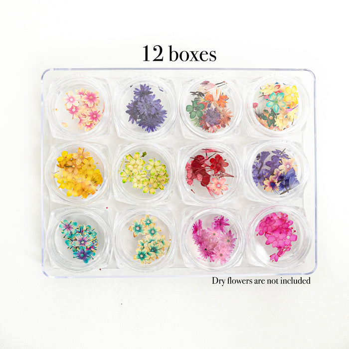 CLEAR PLASTIC BOX | 12 CREATES
