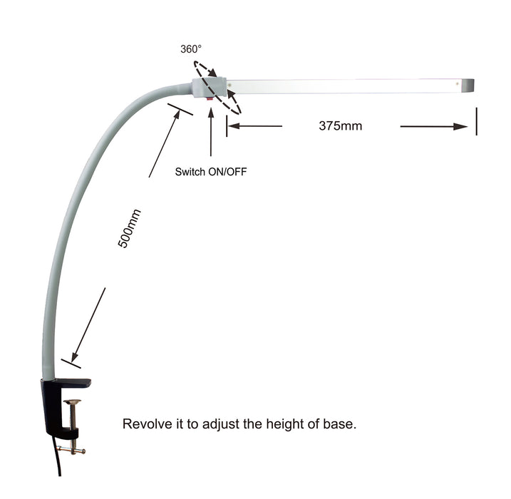 Professional Table Desk Lamp 13W