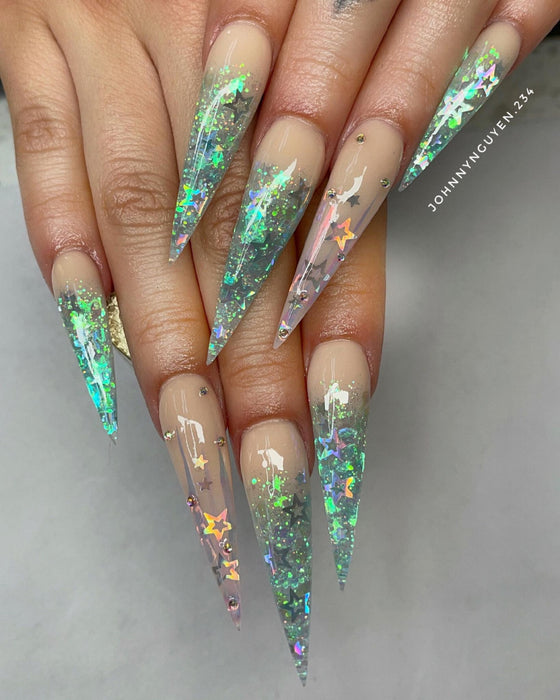 GEMS - COLLECTION 36 COLORS GLITTER POWDER