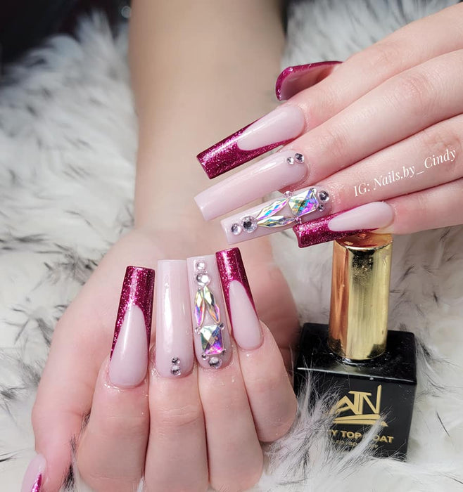 NAIL DECORATION - CHARM - SILVER & GOLD | SET 25 SHAPES