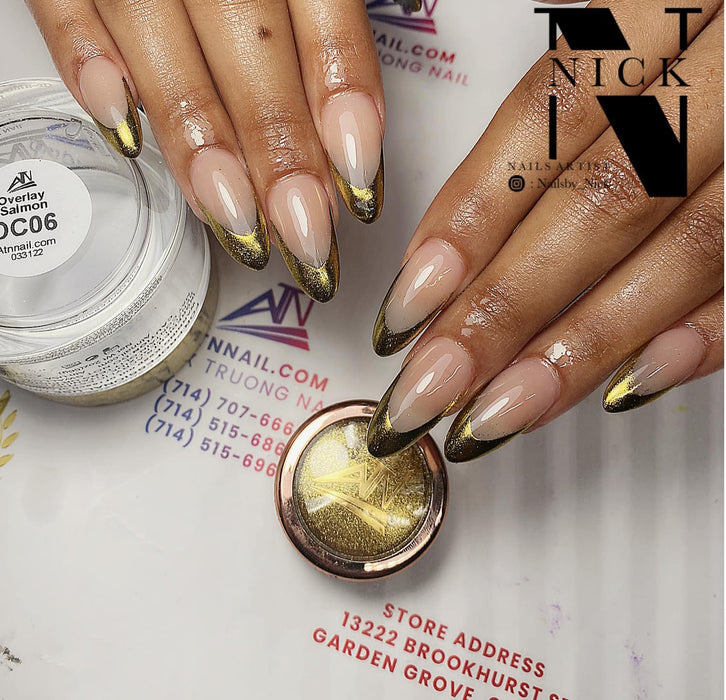 ATN CHROME - GALAXY COLORS  CHROME NAIL POWDER- 0.9 GRAM