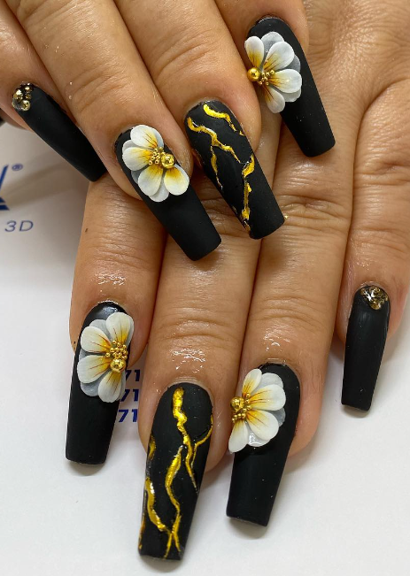 3D DECORATION - FLOWERS - 12 DESIGNS | 42-46 pcs