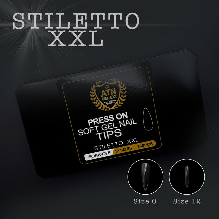 ATN Gel-X Box of Tips - 12 sizes 600pcs