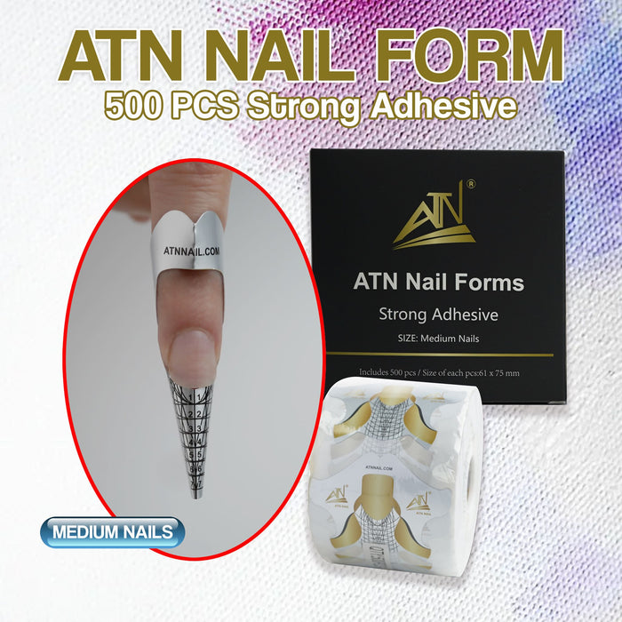 ATN NAILS FORM - STRONG ADHESIVE | 500pcs/box