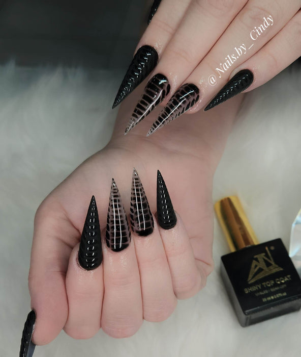 ATN Marble Ink (12 Colors) - Includes 1 Blooming Gel + 1 Matte Top Coat