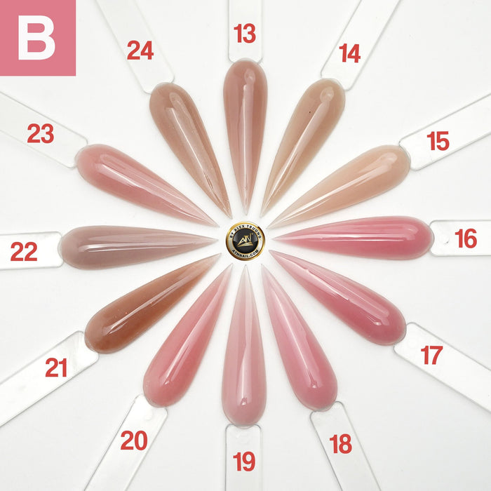 CLEARANCE !!! FINAL SALE (FS) - SET 12 NUDE COLORS - 2 Oz