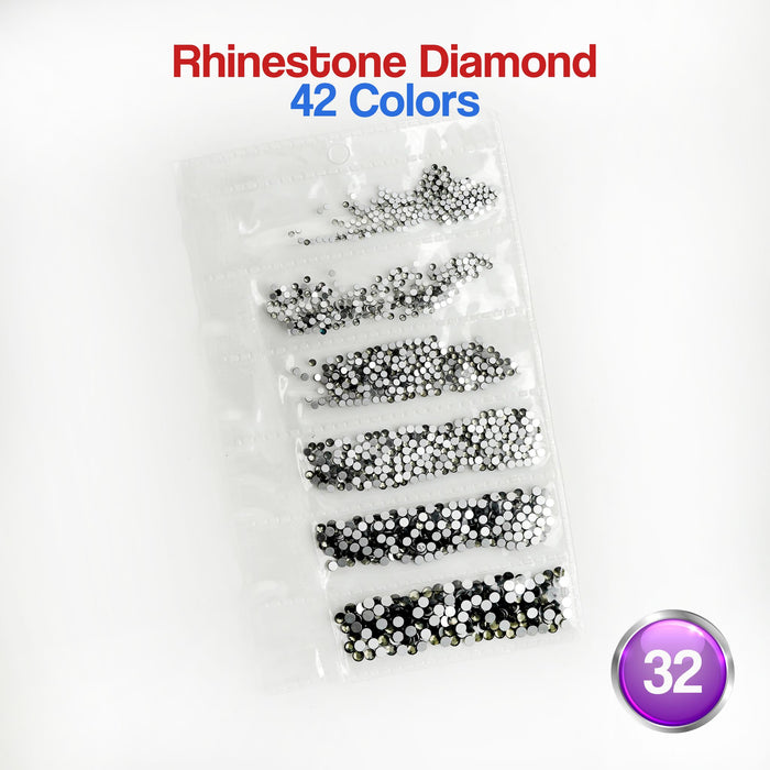 Rhinestone Flat Back | 42 Colors