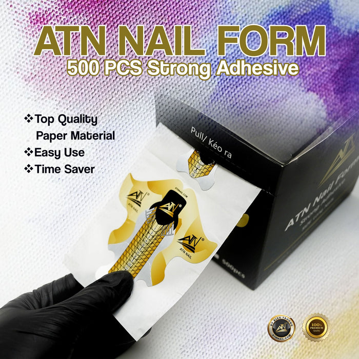 ATN NAILS FORM - STRONG ADHESIVE | 500pcs/box