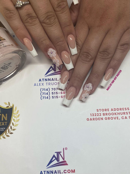 ALEX Blooming Valley NUDE Collection – 18 Colors Acrylic Powder Set for Nails, Nude Tones, Professional Nail Art Decoration