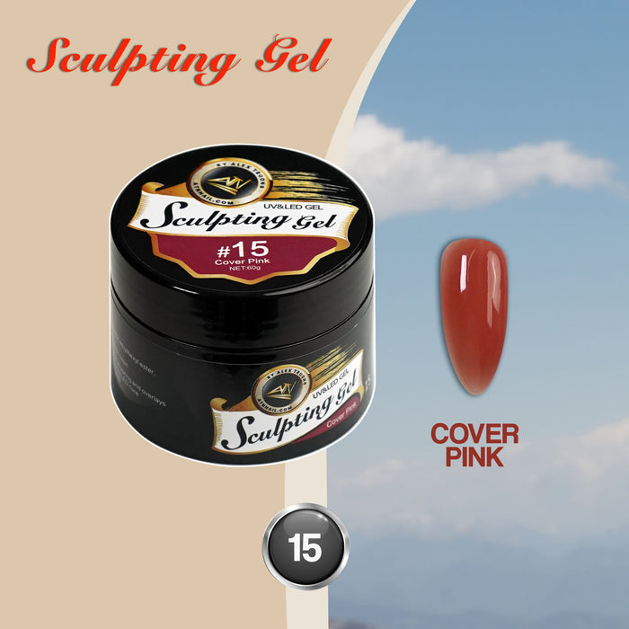 ATN SCULPTING GEL _BUILDER GEL - 15 COLORS