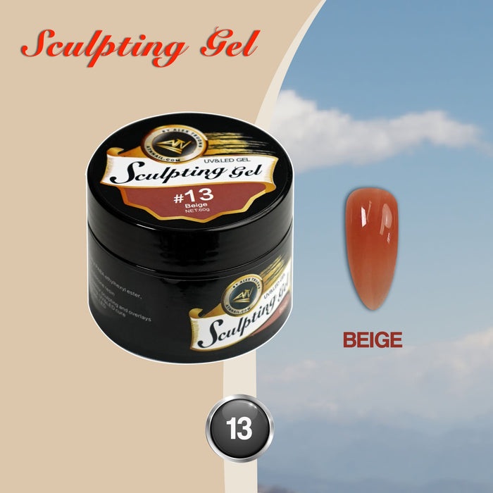 ATN SCULPTING GEL _BUILDER GEL - 15 COLORS