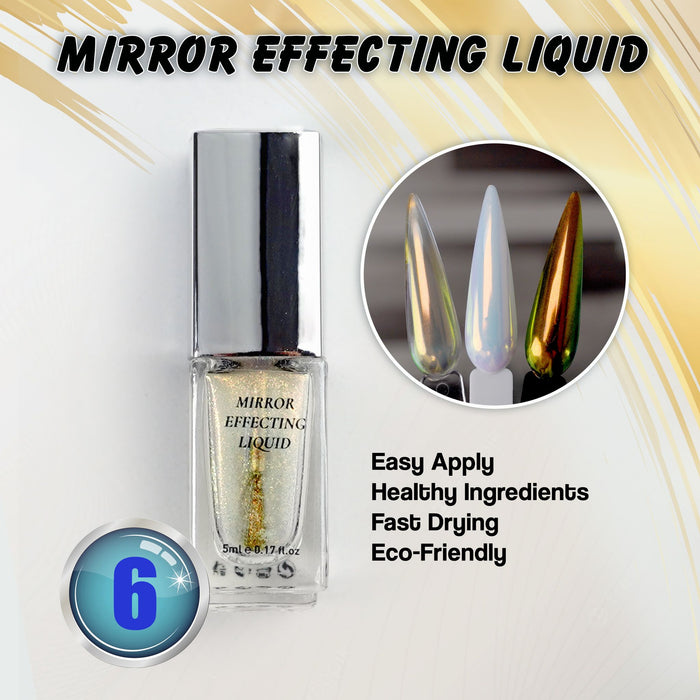 LIQUID CHROME - MIRROR EFFECTING - 8 COLORS | 5 ml
