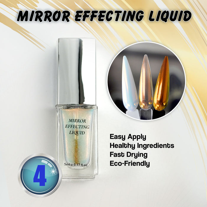LIQUID CHROME - MIRROR EFFECTING - 8 COLORS | 5 ml